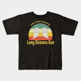 Long Distance Run Kids T-Shirt